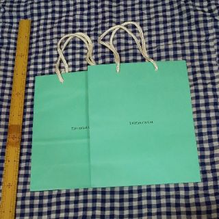 ティファニー(Tiffany & Co.)のTIFFANY ティファニー ショップ袋 2枚セット 購入後未使用、自宅保管(ショップ袋)