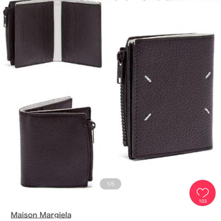 マルタンマルジェラ(Maison Martin Margiela)のマルジェラ 二つ折り 財布(折り財布)