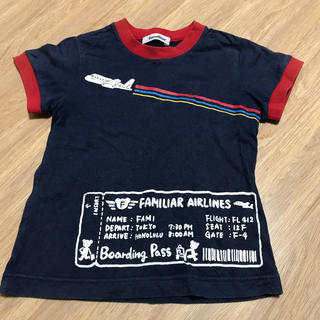 ファミリア(familiar)のお値下げ ファミリア シャツ 110(Tシャツ/カットソー)