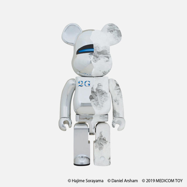 MEDICOM TOY(メディコムトイ)のBE@RBRICK SORAYAMA × Daniel Arsham 1000％ エンタメ/ホビーのフィギュア(その他)の商品写真