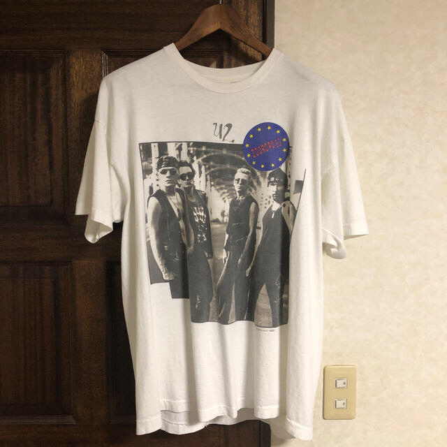 90s u2 vintagetee usa製　XL メンズのトップス(Tシャツ/カットソー(半袖/袖なし))の商品写真