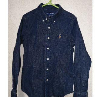 ポロラルフローレン(POLO RALPH LAUREN)のポロ　ボタンダウン紺 130(Tシャツ/カットソー)