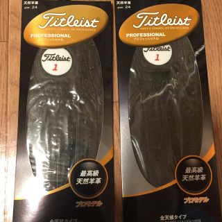 タイトリスト(Titleist)のタイトリスト グローブ PROFESSIONAL 2枚組 TG77(その他)