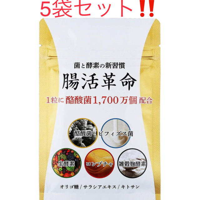 大人気‼️ 腸活革命　31日分 コスメ/美容のダイエット(ダイエット食品)の商品写真