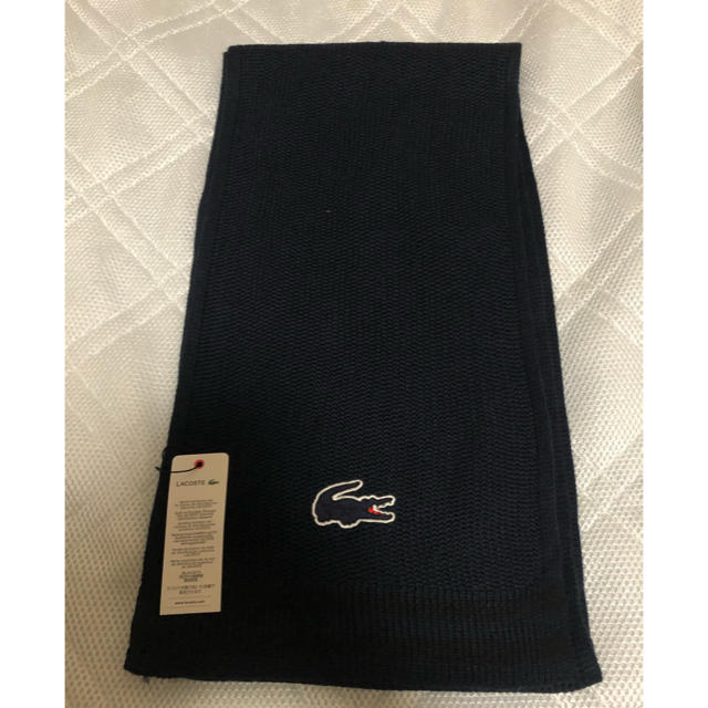 LACOSTE(ラコステ)の♡♡♡様専用　LACOSTE マフラー　新品 メンズのファッション小物(マフラー)の商品写真