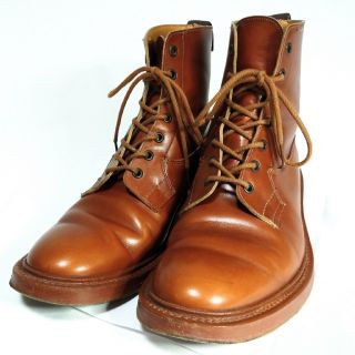 トリッカーズ(Trickers)のBesson様専用　Tricker's

　プレーントゥ　ブーツ　サイズ9(ブーツ)