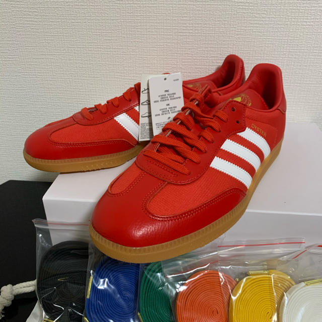 【コラボ】Adidas × Oyster Samba OG【レッド】