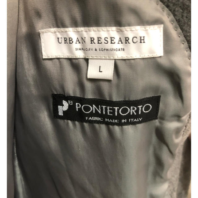 URBAN RESEARCH(アーバンリサーチ)のアーバンリサーチ　pontetorto メンズのジャケット/アウター(チェスターコート)の商品写真
