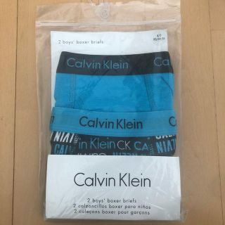 カルバンクライン(Calvin Klein)の新品☆カルバンクライン ボクサーパンツ 110 ロゴ 男の子下着 (下着)