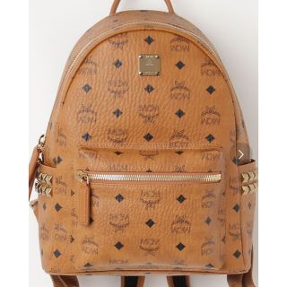 エムシーエム(MCM)のMCM リュック バックパック 茶色 ブラウン コニャック(リュック/バックパック)