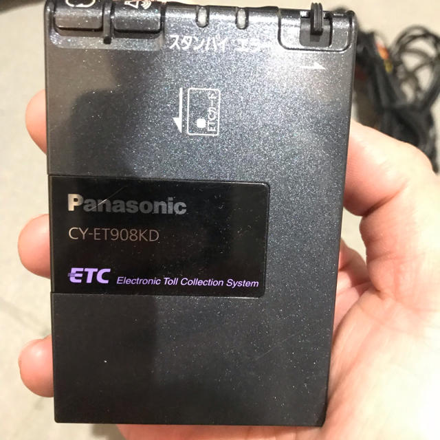 Panasonic(パナソニック)のPanasonic ETC車載器 CY-ET908KD 自動車/バイクの自動車(ETC)の商品写真