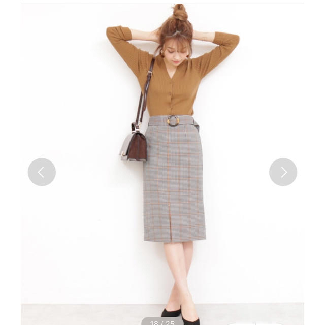 N.Natural beauty basic(エヌナチュラルビューティーベーシック)のsisi様　購入予定品/ベッコウバックルタイトスカート レディースのスカート(ひざ丈スカート)の商品写真