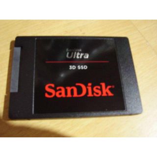 サンディスク(SanDisk)のSanDisk Ultra 3D SSD 500GB (PCパーツ)