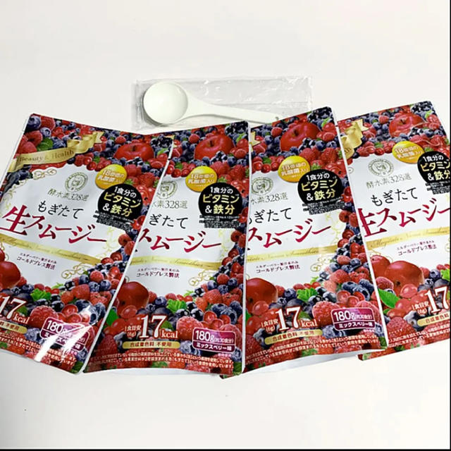 特売品コーナー たっくん様専用もぎたて生スムージー 180g 約30日分×4