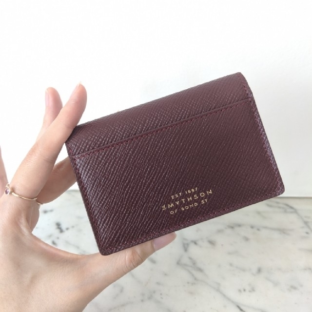 専用ページ【新品】Smythson パナマ カードケース 名刺入れ ユニ ...