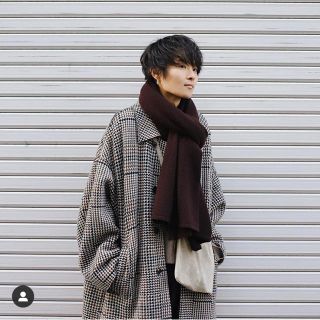 サンシー(SUNSEA)の【YOKE】ヨーク アルパカストール 19AW ベージュ(ストール)