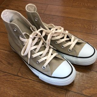 コンバース(CONVERSE)のコンバース  ハイカット スニーカー ベージュ 新品 24cm(スニーカー)