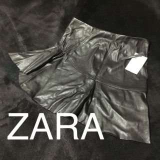 ザラ(ZARA)のZARAレザー・ミニスカート(ミニスカート)