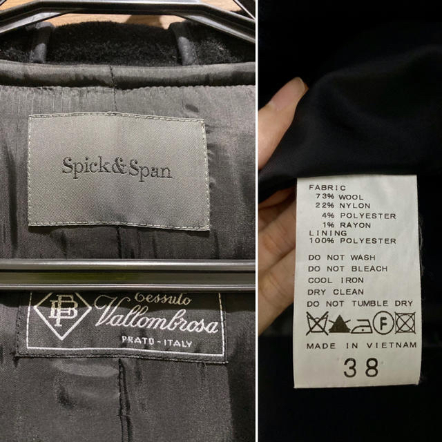 Spick & Span(スピックアンドスパン)の※値下げ※Spick&Span ロングダッフルコート レディースのジャケット/アウター(ダッフルコート)の商品写真