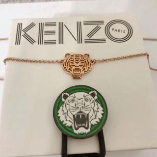 ケンゾー(KENZO)のケンゾー KENZO ネックレス ゴールド(ネックレス)