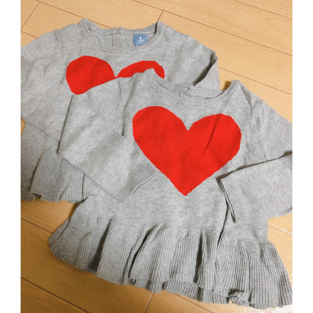 babyGAP(ベビーギャップ)のニットトップス ＊ 90cm キッズ/ベビー/マタニティのキッズ服女の子用(90cm~)(ニット)の商品写真