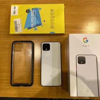 アンドロイド(ANDROID)のPixel4  white 64gb SoftBank (スマートフォン本体)