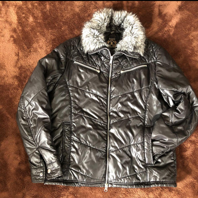 値下げ❗️ライダース風ジャケットXL メンズのジャケット/アウター(ライダースジャケット)の商品写真
