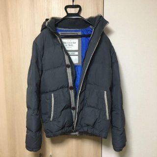 アバクロンビーアンドフィッチ(Abercrombie&Fitch)のAbercrombie&Fitch ダウンジャケット XL グレー(ダウンジャケット)