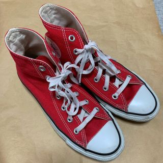 コンバース(CONVERSE)の★☆年末年始セール☆★ コンバース　赤　24.5(スニーカー)