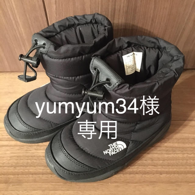 THE NORTH FACE(ザノースフェイス)のyumyum34さん専用です。ヌプシブーティ　キッズ　17cm キッズ/ベビー/マタニティのキッズ靴/シューズ(15cm~)(ブーツ)の商品写真