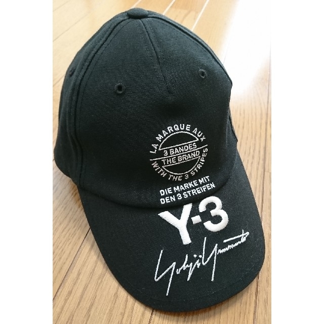 【美品】Y-3 ワイスリー ヨウジヤマモト STREET CAP ブラック