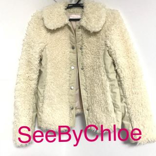 SEE BY Chloé sheep coat.