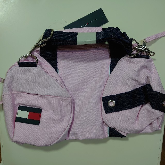 TOMMY HILFIGER(トミーヒルフィガー)のトミーヒルフィガー ボストンバック ピンク レディースのバッグ(ボストンバッグ)の商品写真