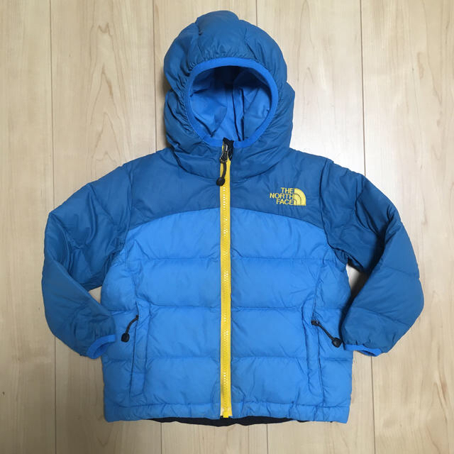 THE NORTH FACE(ザノースフェイス)のキャオリ様専用　キッズダウンジャケット　90 キッズ/ベビー/マタニティのキッズ服男の子用(90cm~)(ジャケット/上着)の商品写真