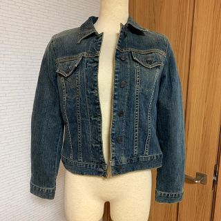 ギャップ(GAP)のGAP レディース裏地ニット　デニムジャケット(Gジャン/デニムジャケット)