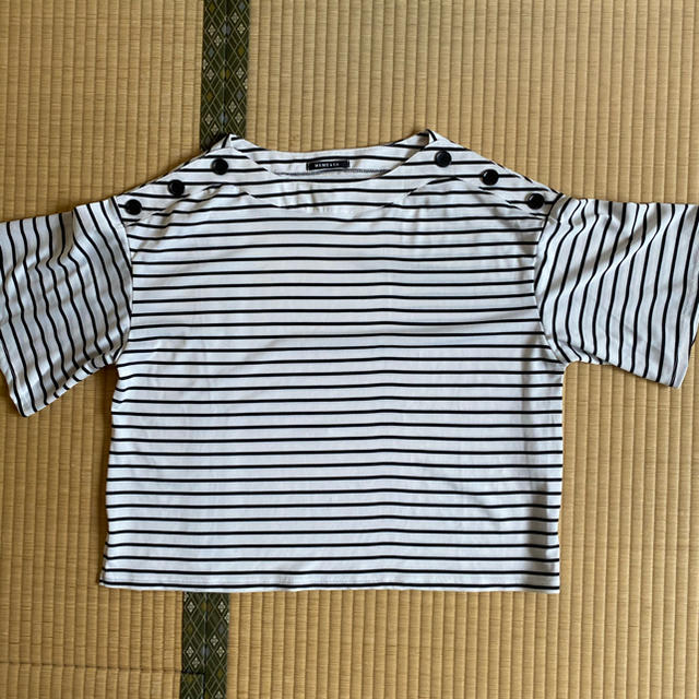 しまむら(シマムラ)のしまむら　mumu 半袖　カットソー レディースのトップス(カットソー(半袖/袖なし))の商品写真