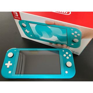 ニンテンドウ(任天堂)のNintendo Switch  Lite ターコイズ(携帯用ゲーム機本体)