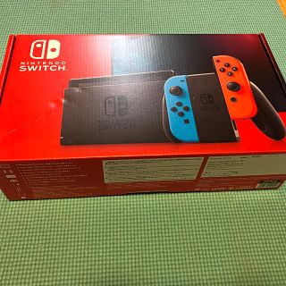 ニンテンドースイッチ(Nintendo Switch)の【さやかさん専用】新品未使用　任天堂SWITCH バッテリー強化版(携帯用ゲーム機本体)