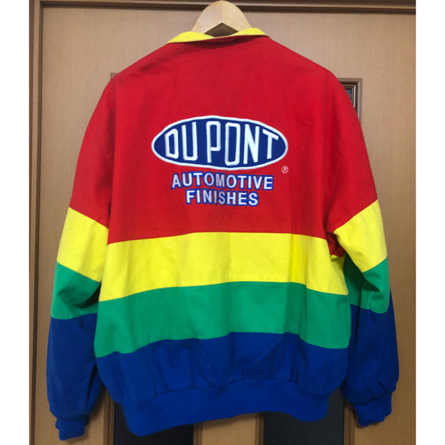 90s dupont レーシングジャケット 百足着用