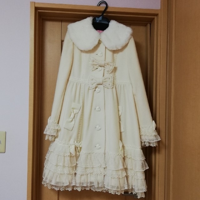 Angelic Pretty フリルコート アイボリー