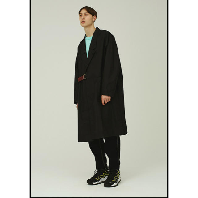 Jieda(ジエダ)の完売品　JieDa 17ss BIG COAT ブラック ジエダ メンズのジャケット/アウター(ステンカラーコート)の商品写真