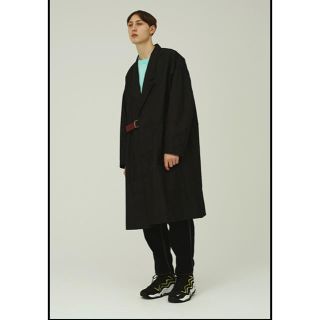 ジエダ(Jieda)の完売品　JieDa 17ss BIG COAT ブラック ジエダ(ステンカラーコート)