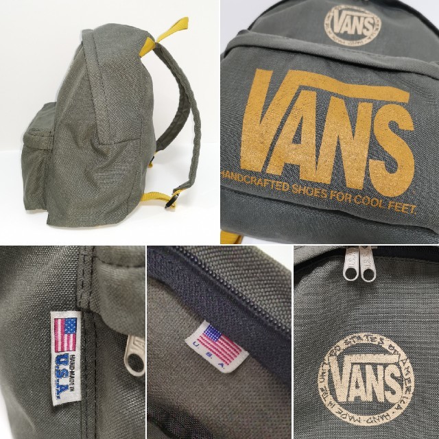 VANS - 90s VANS バックパック BACKPACK バッグ リュック USA製の通販 ...