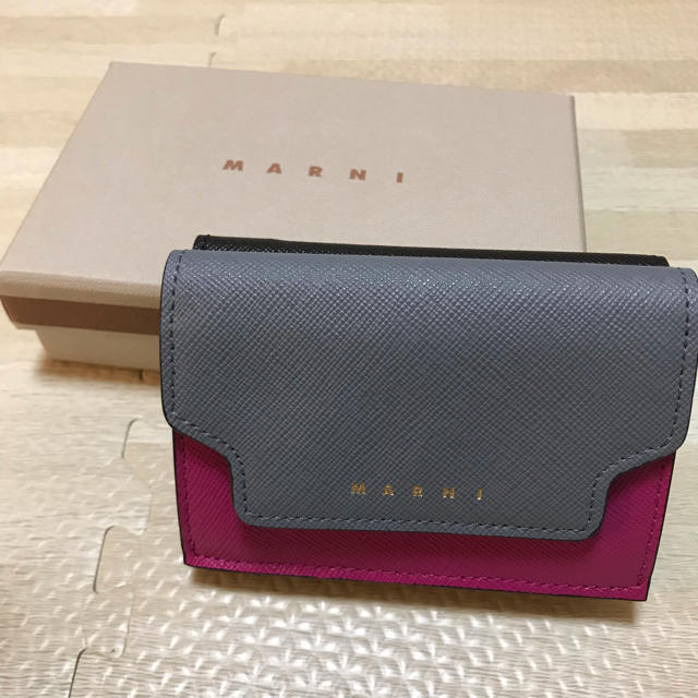 Marni(マルニ)のひよこ様専用 マルニ 三つ折り財布 ミニ レディースのファッション小物(財布)の商品写真