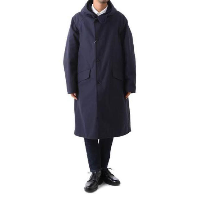 COMOLI コモリ HOODED COAT フーデッドコート ネイビー 1ジャケット/アウター