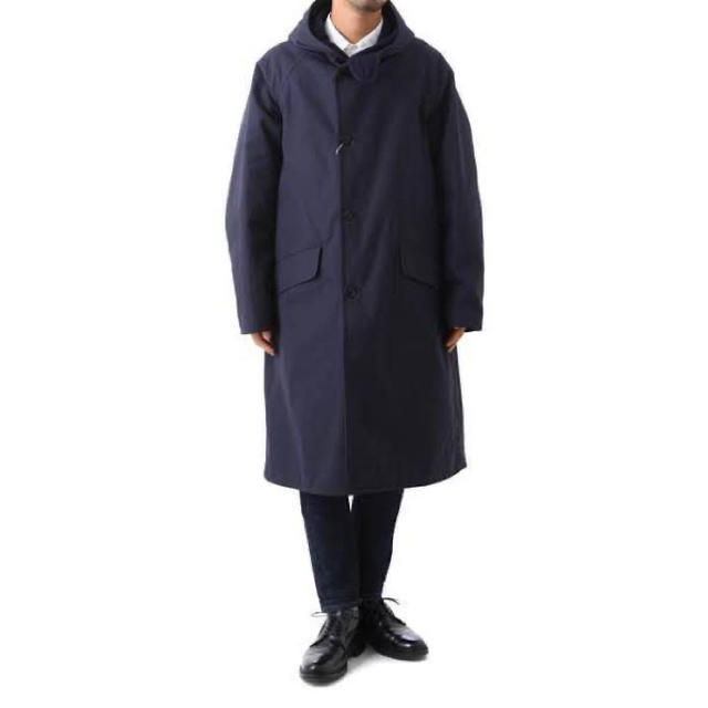 COMOLI(コモリ)のCOMOLI コモリ HOODED COAT フーデッドコート ネイビー 1 メンズのジャケット/アウター(モッズコート)の商品写真