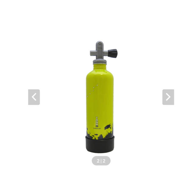 SCUBAPRO(スキューバプロ)のタンク型ボトル　水筒　ダイビング インテリア/住まい/日用品のキッチン/食器(タンブラー)の商品写真