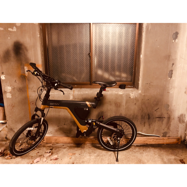 美品 限定モデル BESV PSA1 ブラック/ゴールド 電動アシスト自転車