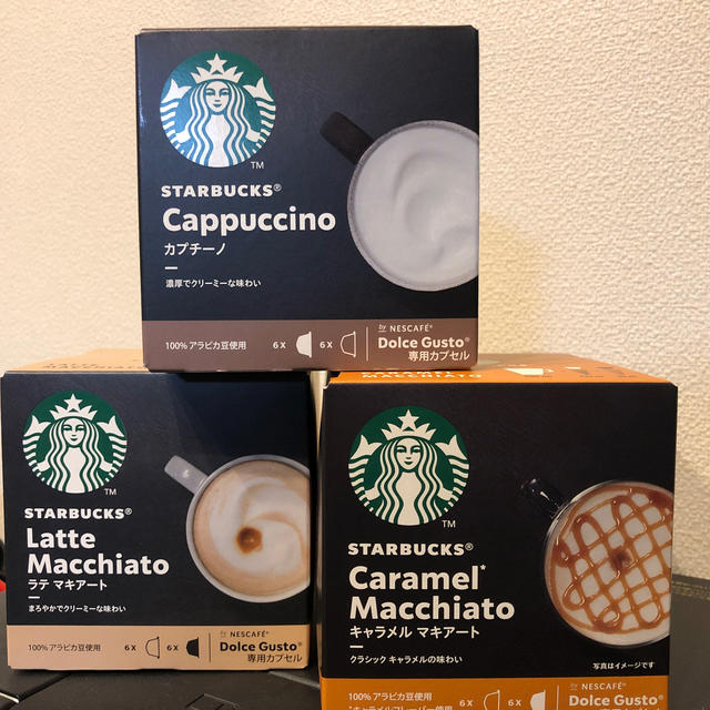 Starbucks Coffee - ネスカフェ ドルチェグスト 専用カプセル 9箱の ...