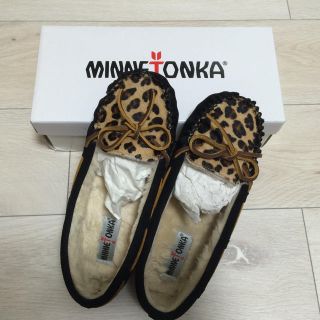 ミネトンカ(Minnetonka)のミネトンカ レオパードモカシン(ハイヒール/パンプス)